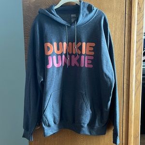 Dunkin’ Donuts Dunkie Junkie Hoodie size XL